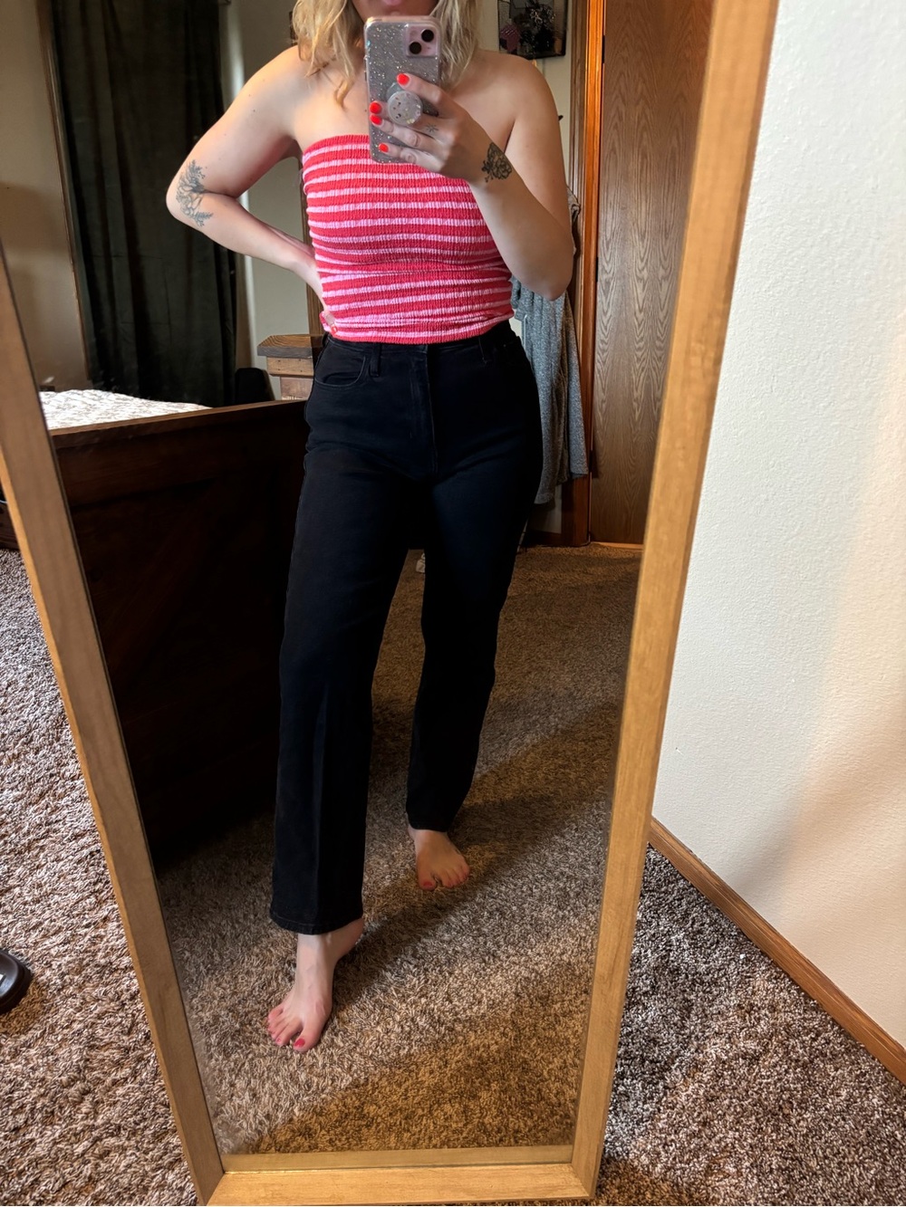 Hollister stretch straight leg size 3